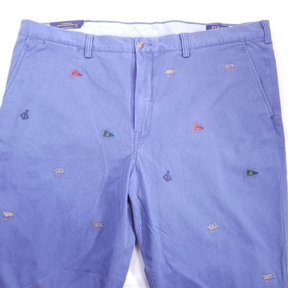 Polo Ralph Lauren Flag Pants Sz 42 x 30 - Picture 3 of 8